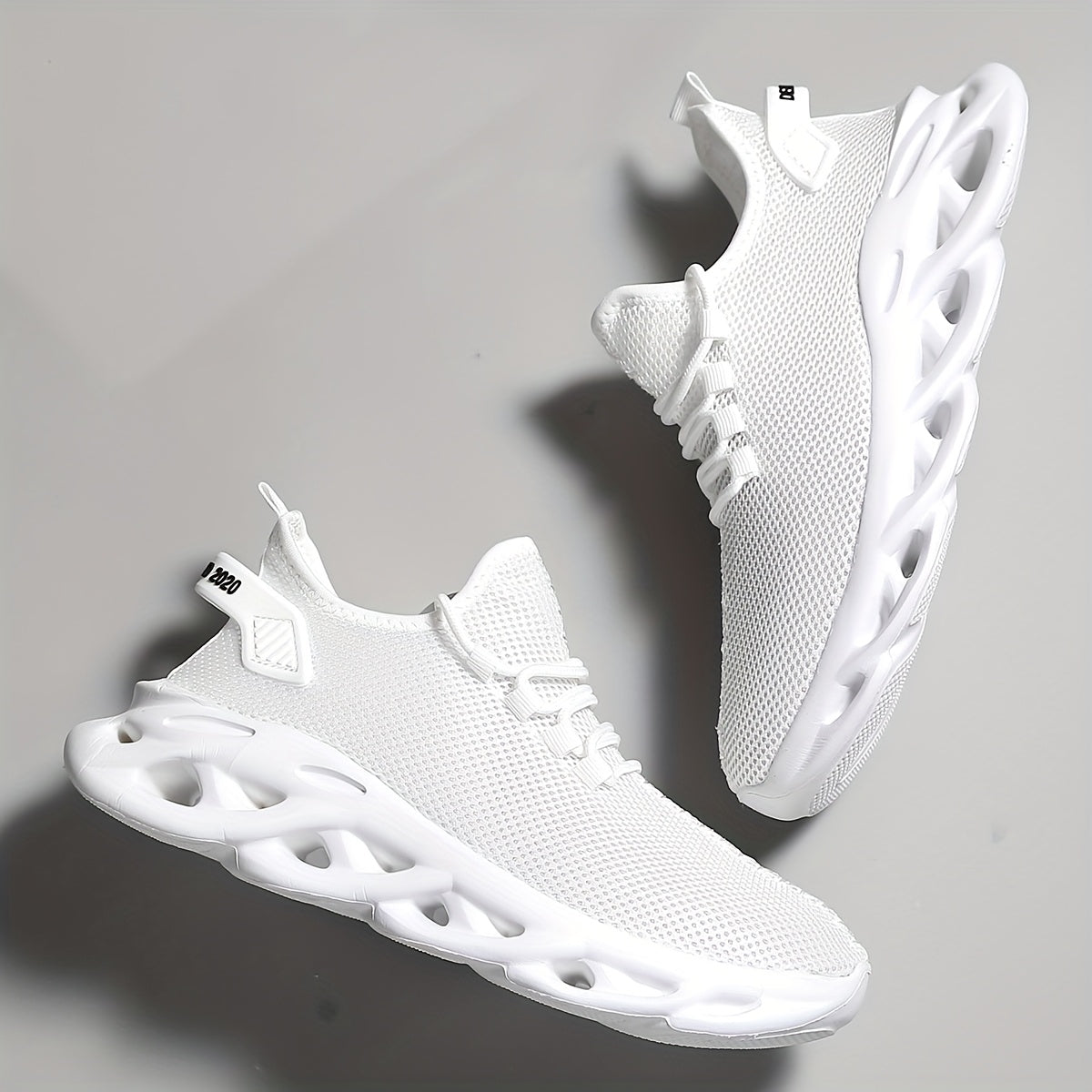 LOPSIE Men's Blade Running Shoes - Breathable Non-Slip TPU Sole, Lightweight Low-Top Athletic Sneakers for Gym, Tennis, Walking & Outdoor Sports - All-Season Comfort Casual Streetwear Trainers